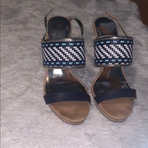 Coach high heel sandals